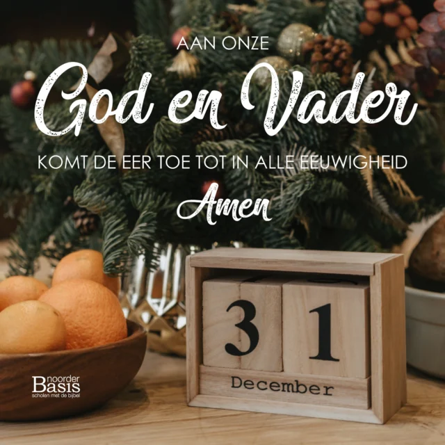 🎆 Aan onze God en Vader komt de eer toe tot in alle eeuwigheid. 🎆Als we terugkijken op het afgelopen jaar, zien we Zijn trouw en zegen in alles wat we mochten doen. Met vertrouwen en dankbaarheid stappen we het nieuwe jaar binnen, wetend dat Hij ons leidt. ✨Wij wensen alle kinderen, ouders en medewerkers een gezegend nieuwjaar, vol hoop, vrede en liefde!“De HEER zegent u en Hij beschermt u; de HEER doet het licht van Zijn gelaat over u schijnen en geeft u vrede.” (Numeri 6:24-26)#oudjaar #nieuwjaar #oudennieuw🍾 #basisschool #DeCirkel #Assen #Noorderbasis #ScholenmetdeBijbel